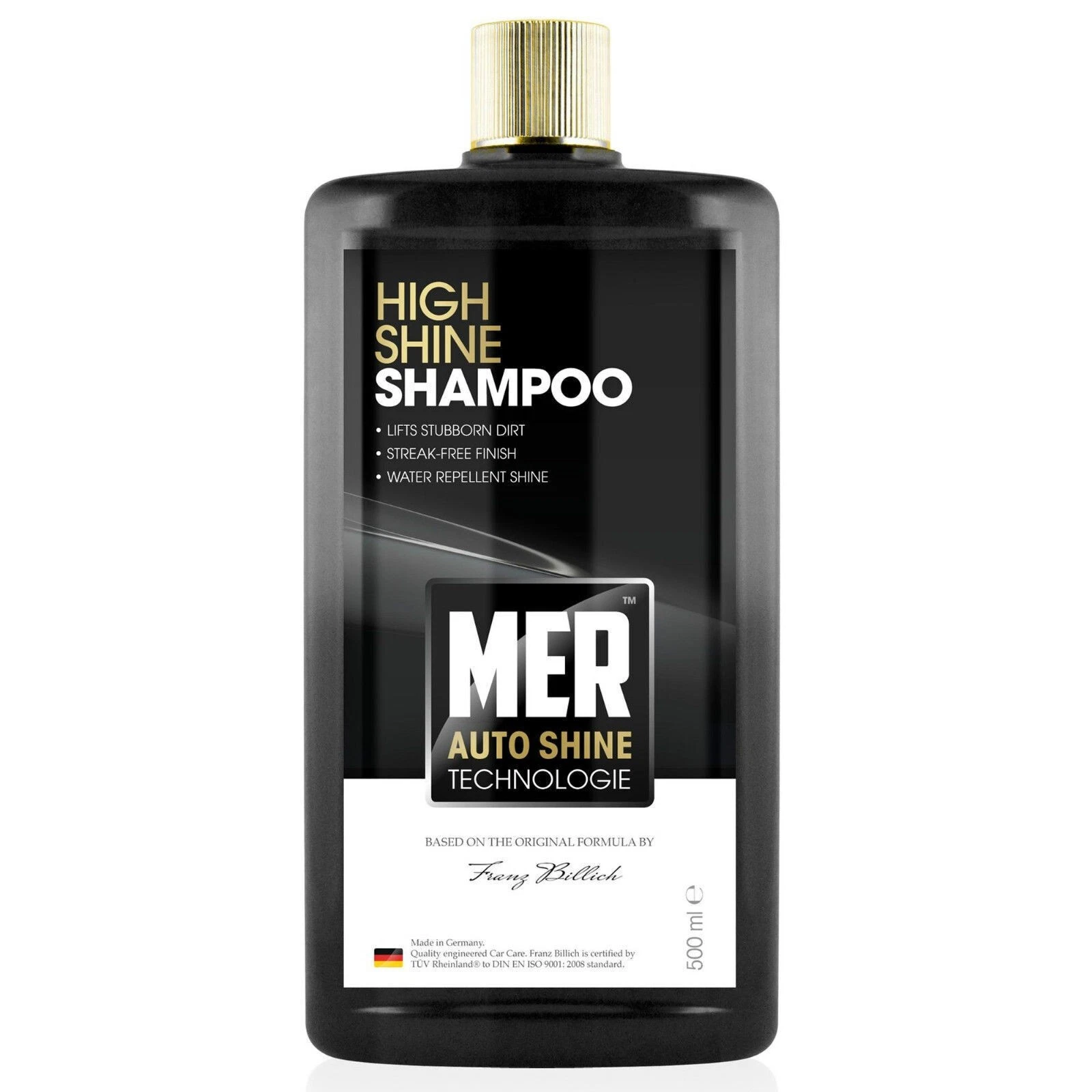 Набір MER High Shine автошампунь та Ultimate Shine поліроль-віск 2×500 мл - MER - MASSH5 MASUP5 зображення 2