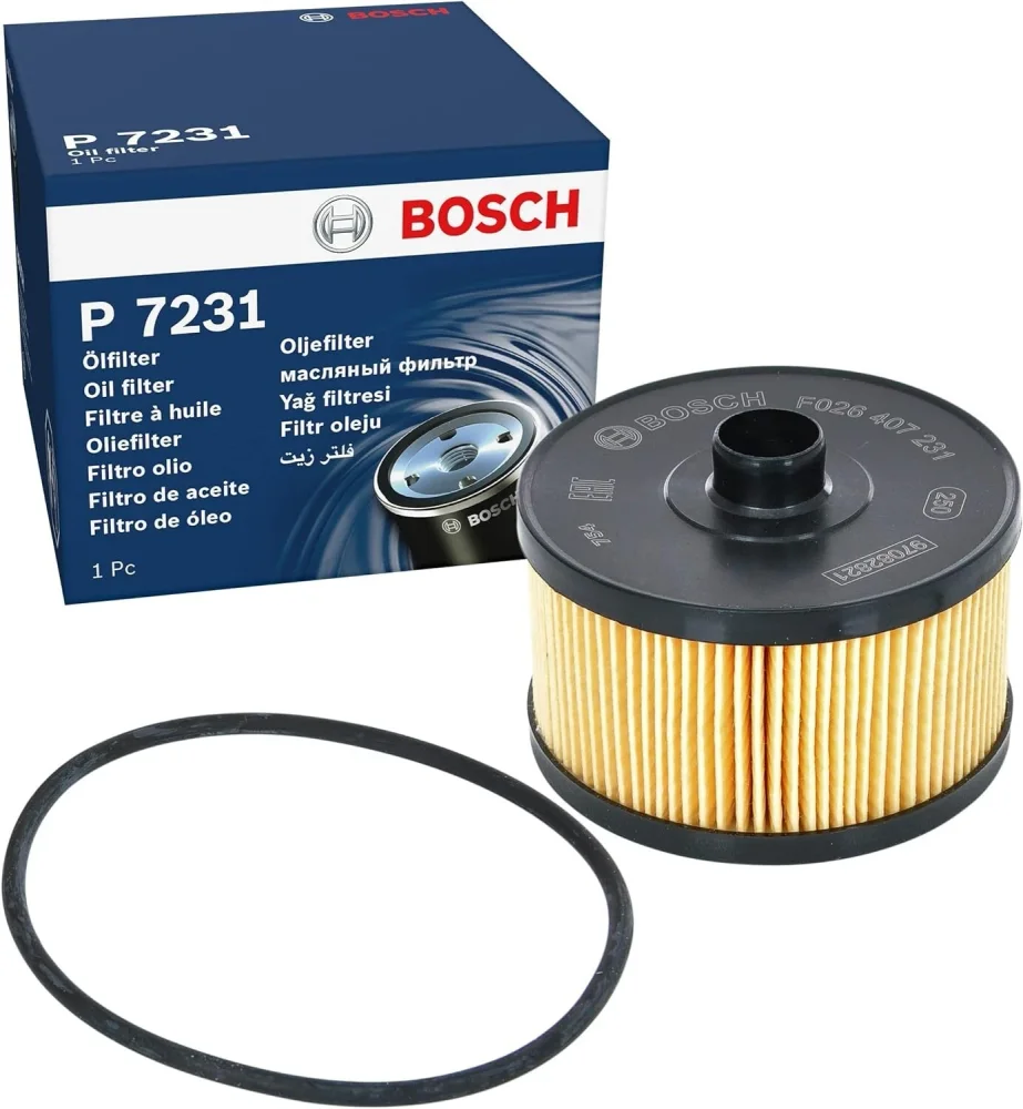Bosch Service Kit Oil & Air Filters for Nissan Juke 1.2 DIG-T Petrol 2014–2019 - Bosch - P7231 S0222 image 3