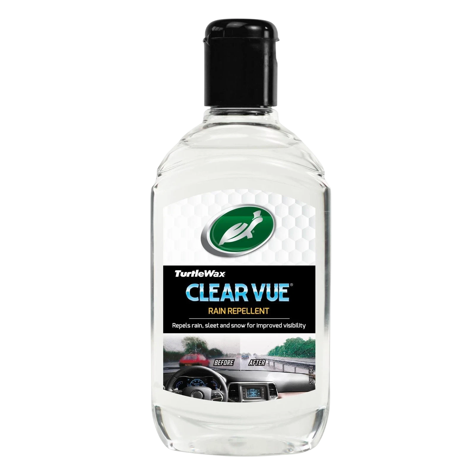 Turtle Wax ClearVue Rain Repel 300ml 52813 – Car Windscreen Glass Cleaner Smear Free - Turtle Wax - 52813 image 1
