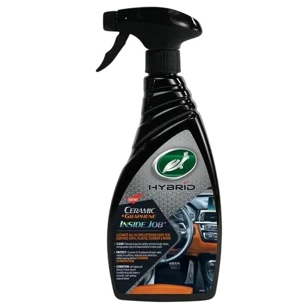 Очищувач салону Turtle Wax Hybrid Solutions Ceramic Graphene Inside Job 500 мл – захист інтер’єру 54059 - Turtle Wax - 54059