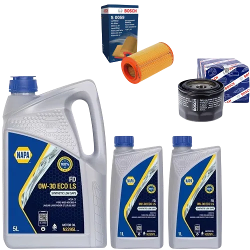 Bosch Service Kit for Fiat Ducato 2.3 Diesel 2015–2022 – Air Filter, Oil Filter & Engine Oil - Bosch - P7024 S0059 N2295L N2291L x2
