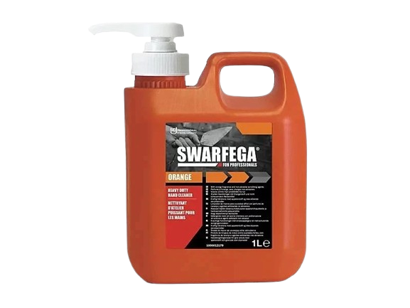 Swarfega Orange Hand Cleaner Pump Top Bottle 1 Litre SOR1LMP - Swarfega - SOR1LMP