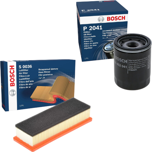BOSCH Service Kit for Ford KA 1.2 1242cc 2008–2016 – Oil & Air Filters - Bosch - S0036 P2041