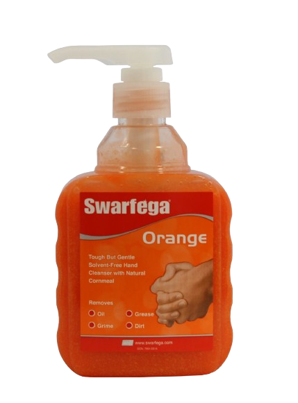 Swarfega Orange 450ml Heavy Duty Hand Wash Cleaner Solvent Free Pump SOR400MP - Swarfega - SOR400MP
