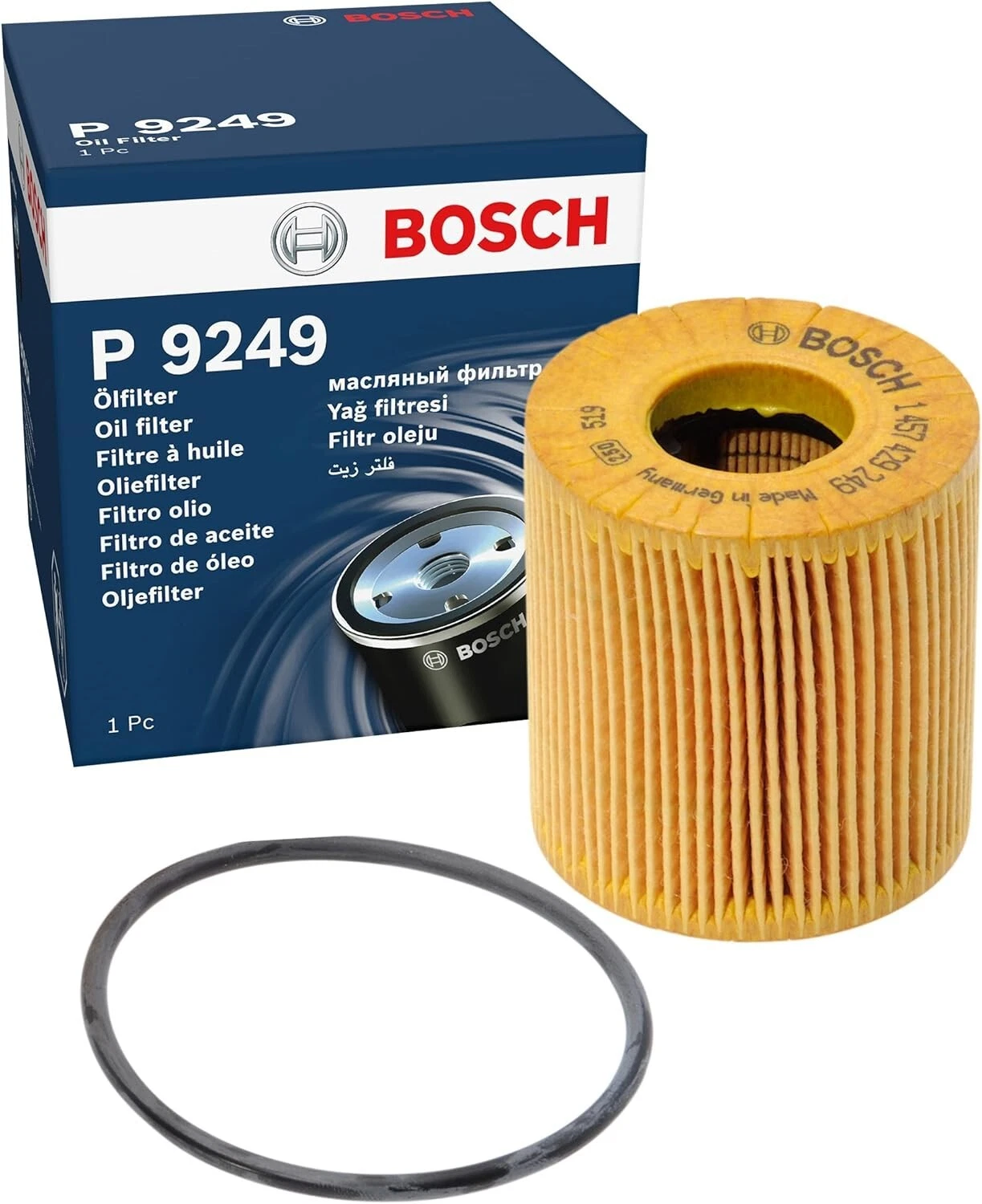 Сервісний комплект BOSCH для Land Rover Freelander 2 2.2 Diesel 2006–2014 – масляний та повітряний фільтри - Bosch - S0104 P9249 зображення 4