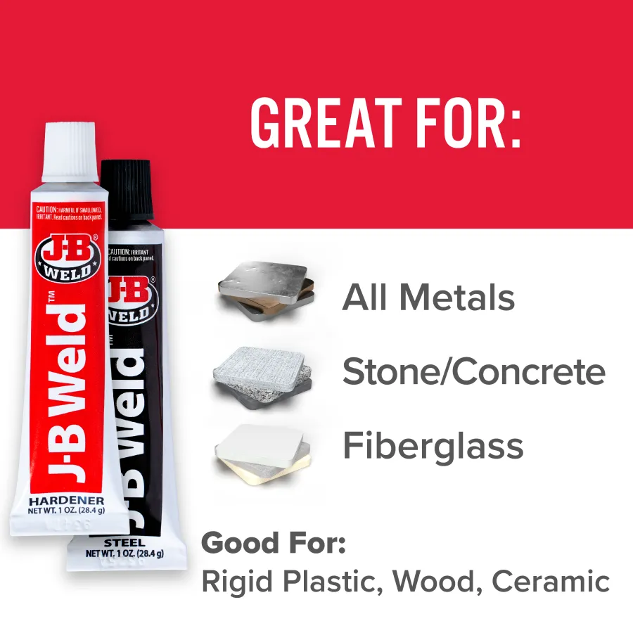Клей епоксидний двокомпонентний J-B Weld Original 57 г 8265S - J-B WELD - 8265S зображення 4