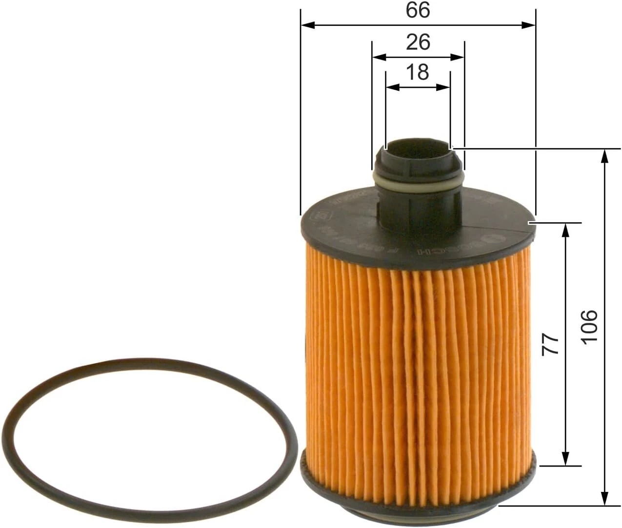 Повний сервісний комплект BOSCH для Vauxhall Astra J MK6 2.0 CDTi 2009–2015 – масляний, повітряний, паливний та салонний фільтри - Bosch - M2004 N2062 P7095 S0217 зображення 6