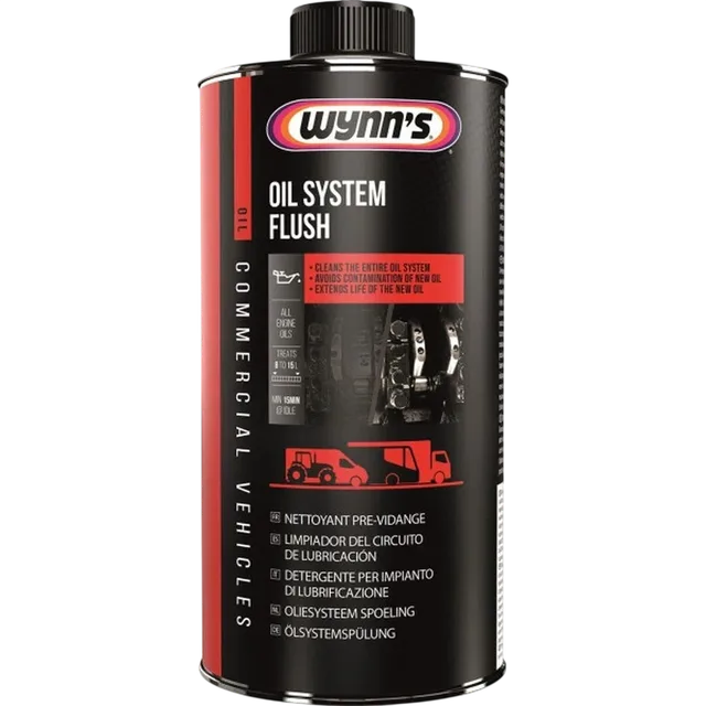 Wynn's CV Oil System Flush W47290 1L – Engine Oil System Cleaner & Internal Engine Flush Treatment - Wynn`s - W47290