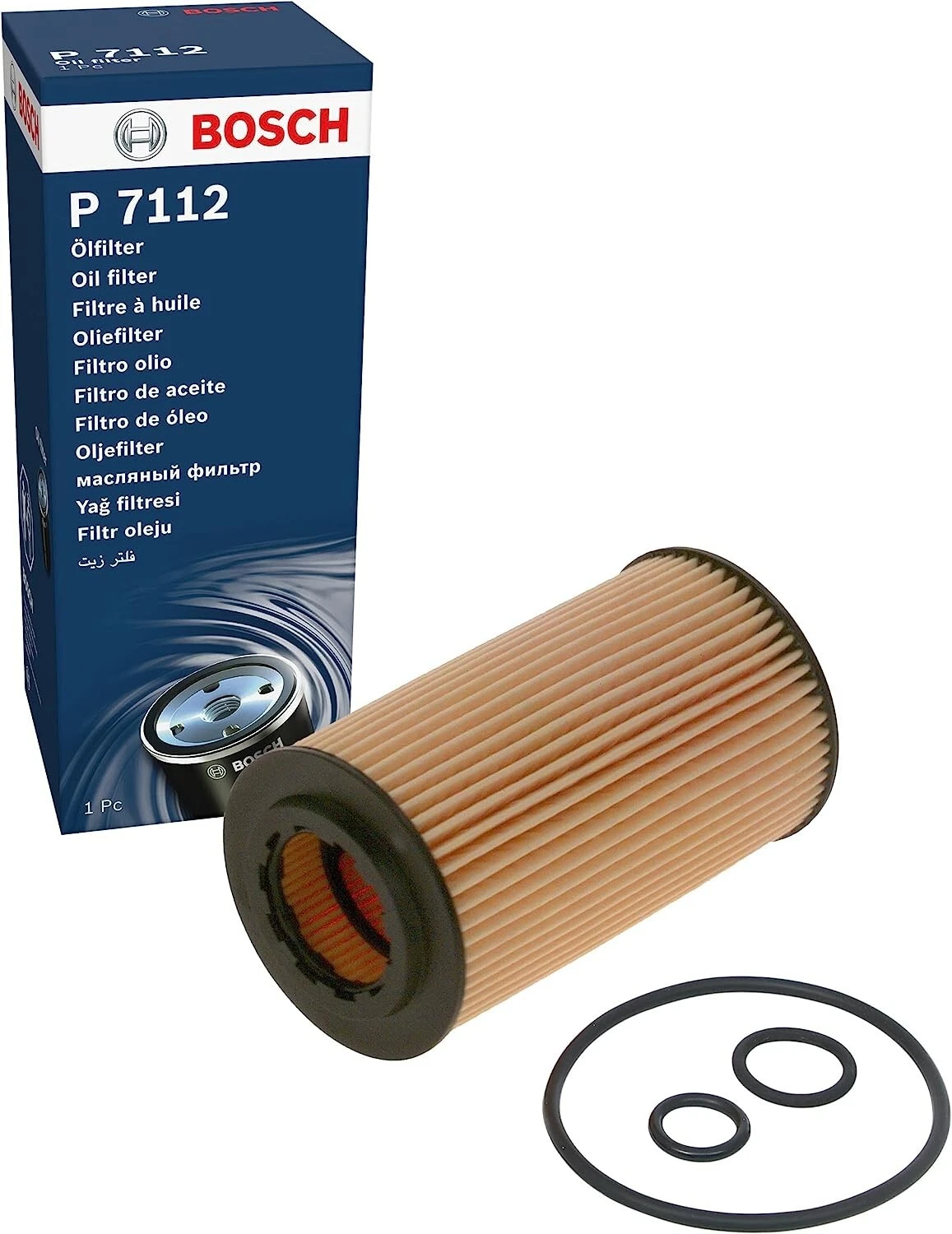 Комплект фільтрів BOSCH для Mercedes Vito 110 113 116 CDI дизель 2010–2017 – масляний і повітряний - Bosch - S0122 P7112 зображення 5