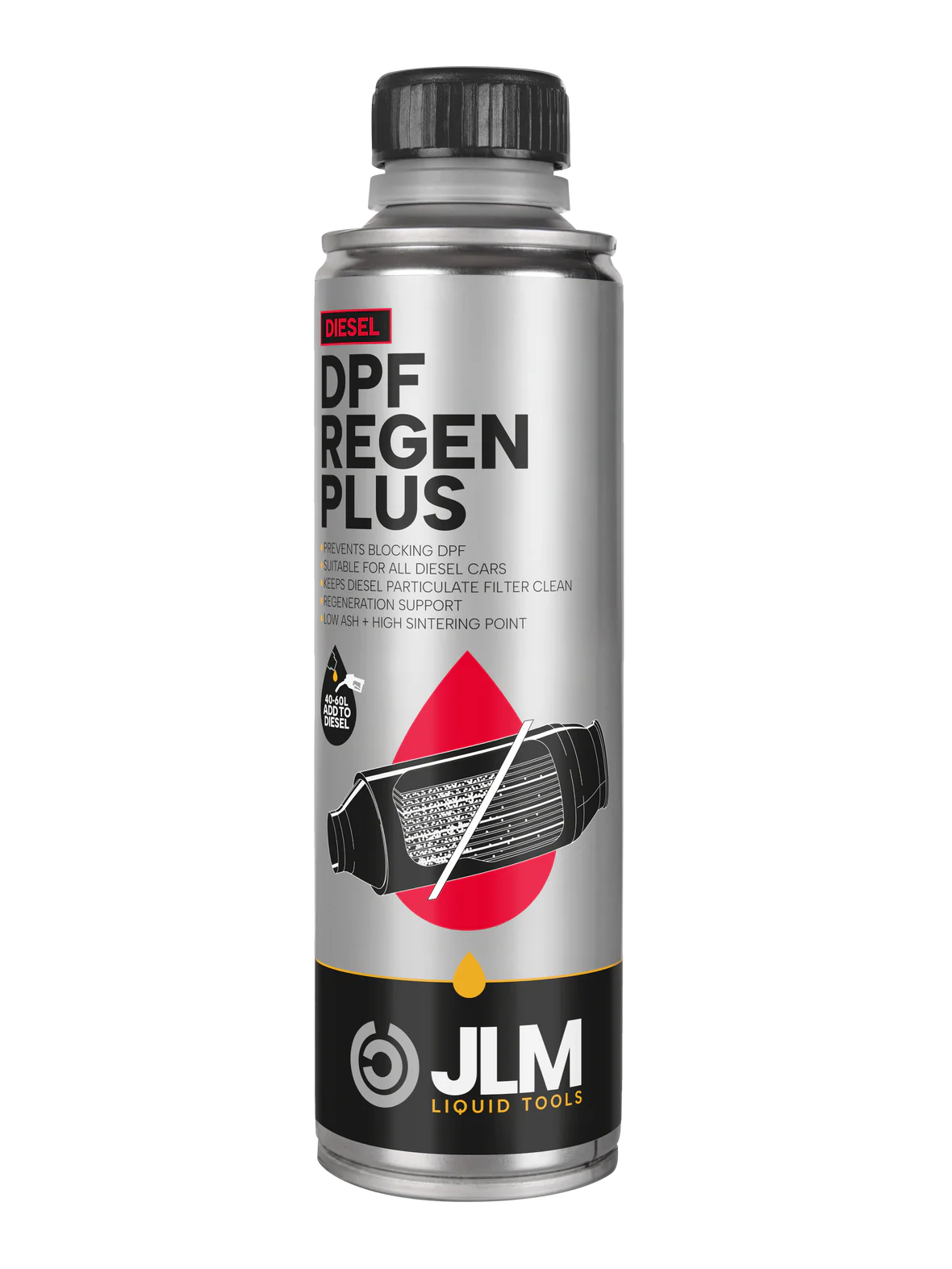 JLM Lubricants J02200 DPF Regen Plus Cleaner - 250ml - JLM - J02200