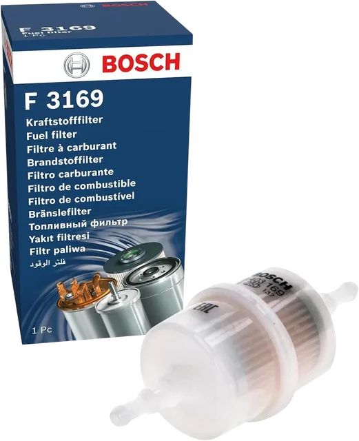 Паливний фільтр Bosch для Alfa Romeo Audi Citroen Daihatsu Fiat – якісна заміна - Bosch - F3169
