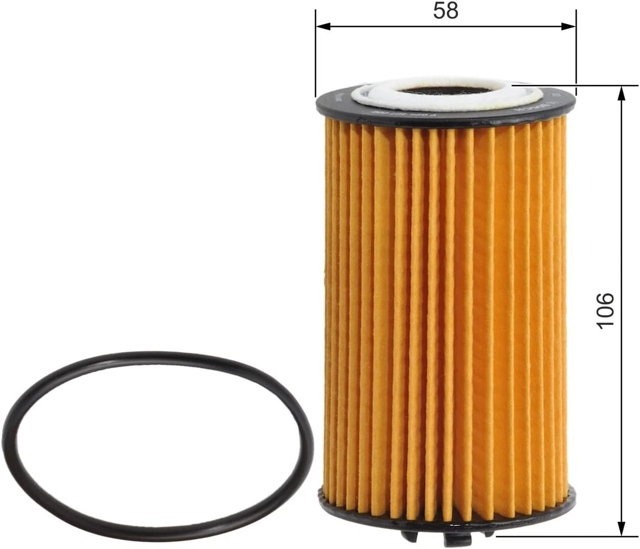 BOSCH Service Kit for Vauxhall Astra J MK6 1.6 2009–2016 – Filters & Spark Plugs - Bosch - P7006 S0351 M2004 0242229699 x4 image 3