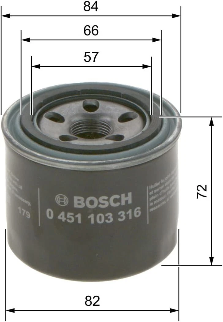 Service Kit for Hyundai Ioniq Hybrid 2016–2023 – Air Oil & Cabin Filters - Bosch - P3316 ADG022167 M2224 image 2