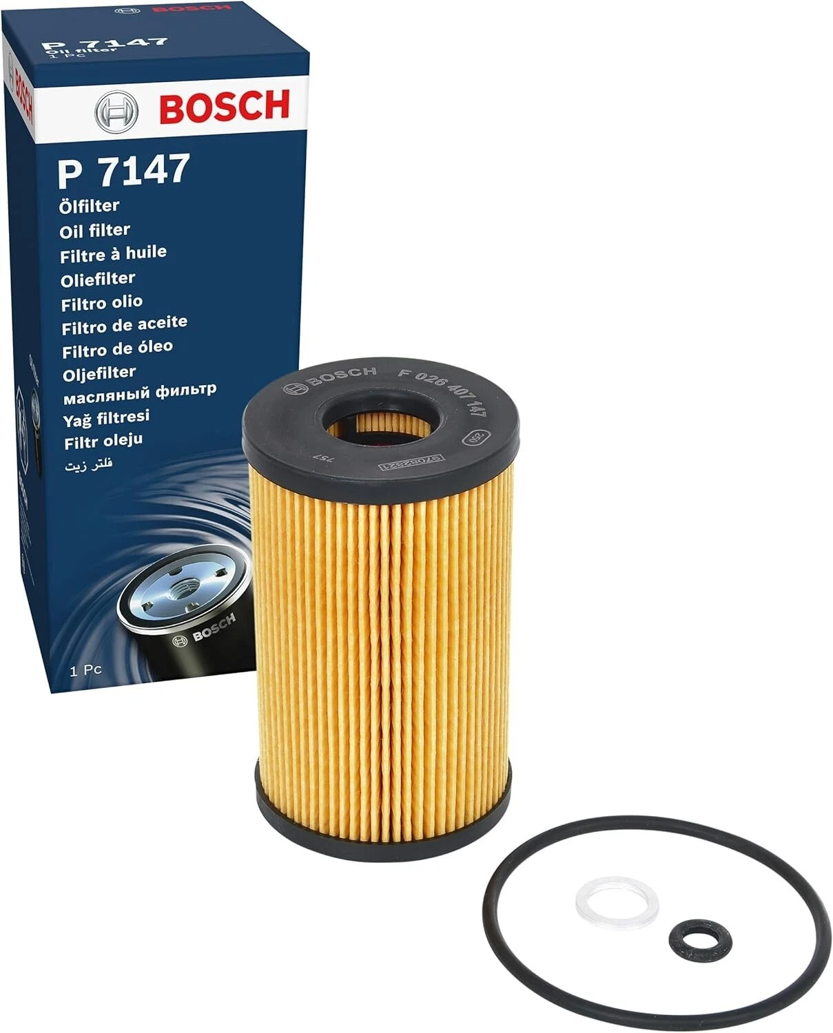 Сервісний комплект BOSCH для Hyundai i40 1.7 CRDi 2011–2018 – масляний, повітряний і салонний фільтри - Bosch - P7147 S0228 M2170 зображення 5