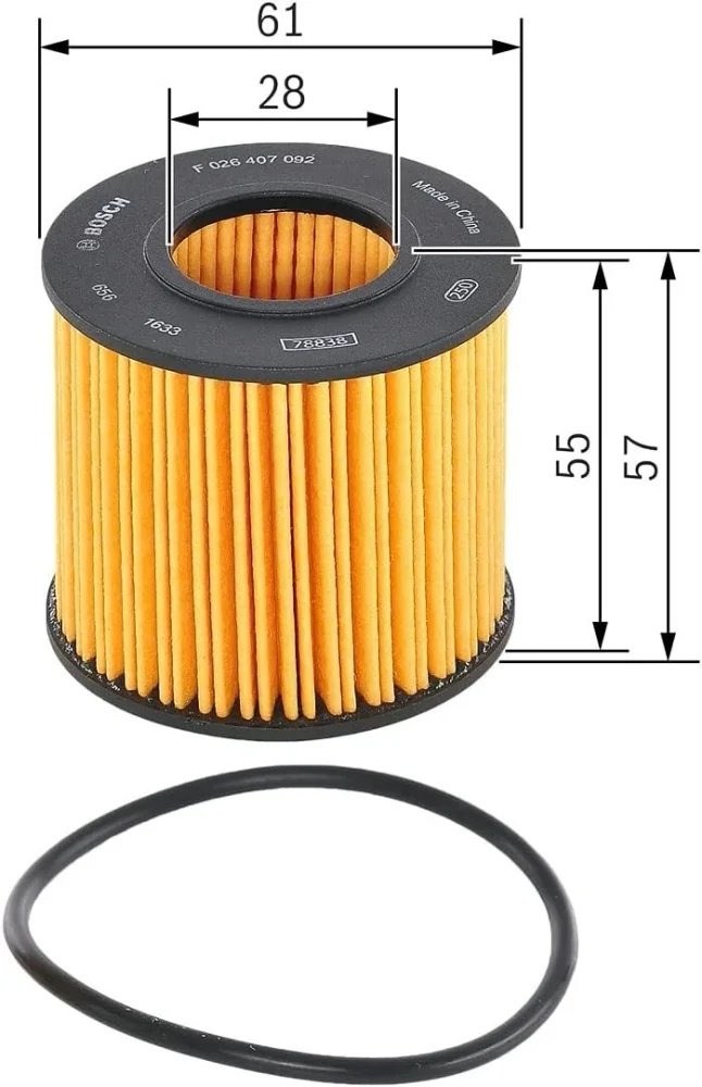 Bosch Service Kit for Toyota Avensis T270 1.8 2009-2018 Air Oil Cabin Filters - Bosch - P7091 S0114 M2190 image 4