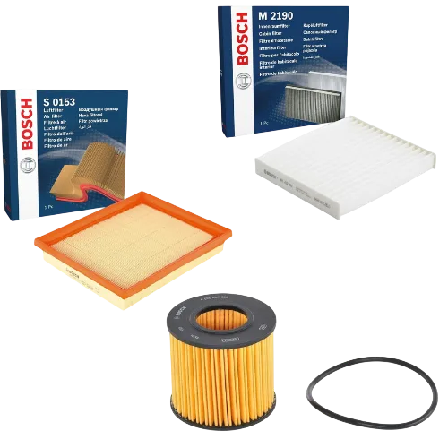 Bosch Service Kit for Toyota Prius ZVW30 1.8 Hybrid 2009-2015 Air Oil Cabin Filters - Bosch - P7397 S0153 M2190