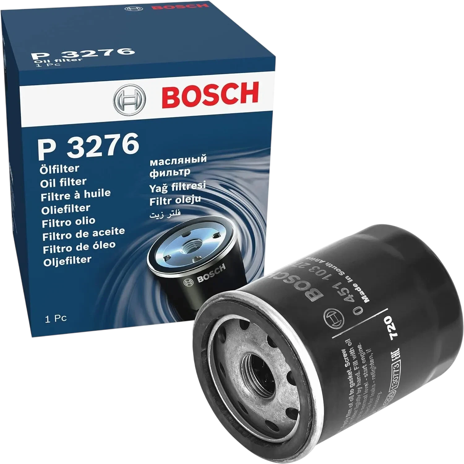 BOSCH P3276 0451103276 Premium Oil Filter for Suzuki Toyota Fiat - Bosch - P3276
