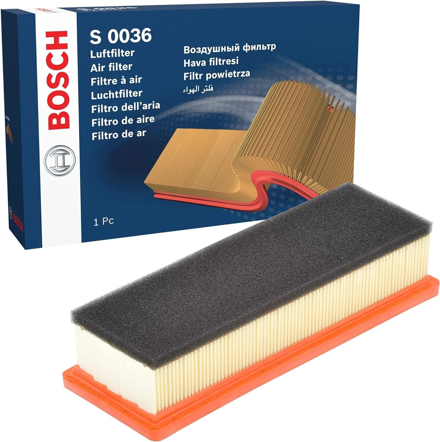 BOSCH Service Kit for Ford KA 1.2 1242cc 2008–2016 – Oil & Air Filters - Bosch - S0036 P2041 image 7